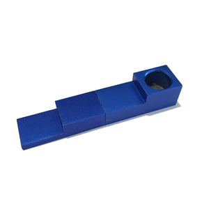 Magnetic 2-Piece Folding Pipe - Blue